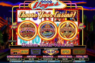 Just Vegas Slots Game Free Spins Roman Casino Game