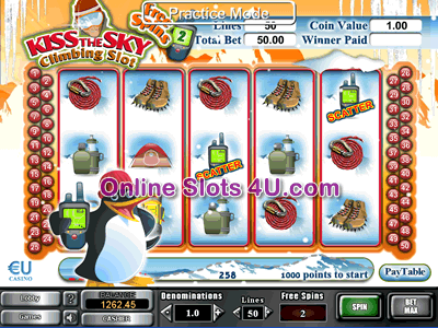 Kiss The Sky Climbing Slot Game Free Spins Game