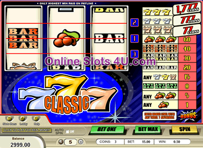 Classic 777 Slots Free | Online Slot Machine | Pokie | Fruit Machine Review