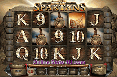 Age of Spartans Slot Game Bonus Game