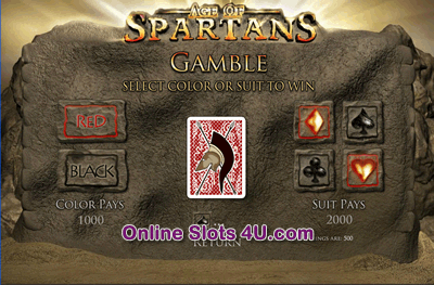 Age of Spartans Slot Game Bonus Game