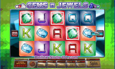 Gems n Jewels Slot Game Bonus Game