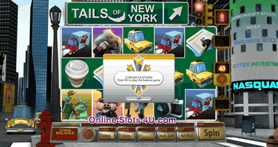 Tails of New York Slot Game Bonus Game