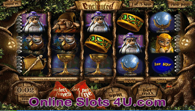 Enchanted Slot Game Bonus Game