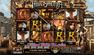 True Sheriff  Slot Game Bonus Game