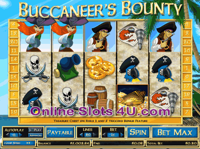 Buccaneers Bounty Slot Free Spins