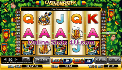 Casinomeister Slot Game Bonus Game