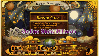 Daily Horoscope Slot Game Bonus Game