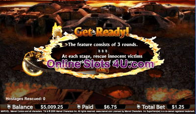 Ghost Rider Slot Game Bonus Game