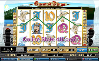 Quest Of Kings Slot