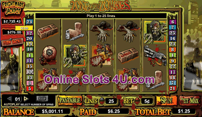 Zone of the Zombies Slot