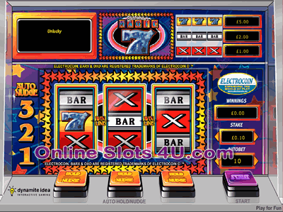 Bar X Magic 7 Slot