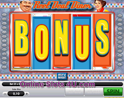 Reel Deal Diner Slot Bonus Game