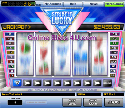 Strike it Lucky Slot