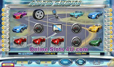 Auto Show Slot Game Bonus Game