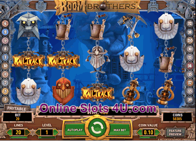 Boom Brothers Slot Game Bonus Game