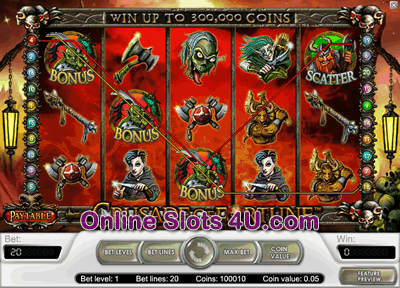 Crusade of Fortune Slot Game Bonus Game