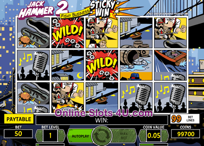 Jack Hammer 2 Slot Game Bonus Game