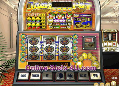 Jackpot 6000 Slot Game Bonus Game