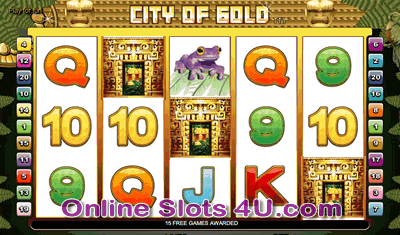 City of Gold Slot Game Freespins