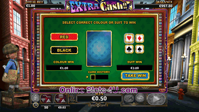 Extra Cash  Slot Game Bonus Game