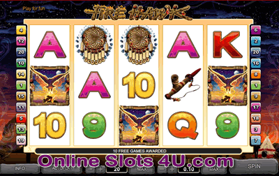 Fire Hawk Slot Game Free Spins