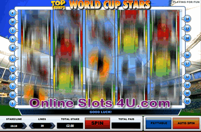 World Cup Stars Slot Game Free Spins Feature