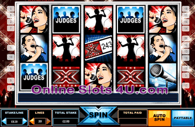 X Factor Steps to Stardom Slot Game Bonus Game