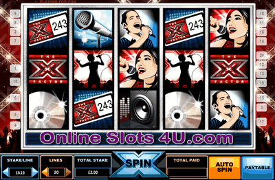 X Factor Steps to Stardom Slot Machine