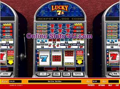 Lucky 7s 5 Line Slot