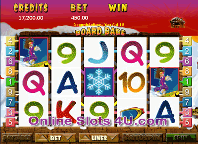 Board Babe Slot Game Bonus Game