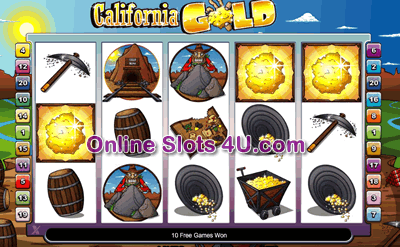 California Gold Slot Game Free Spins