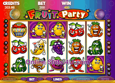 Fruit Party Slot Game Free Spins