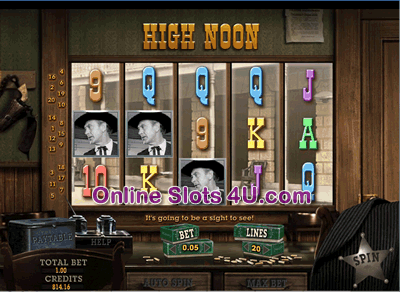High Noon Slot Game Bonus Game