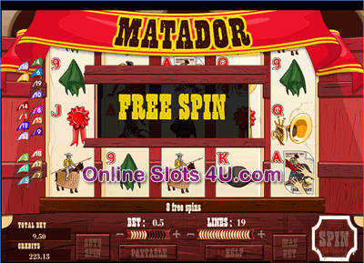 Matador Fortune Slot Game Free Spins