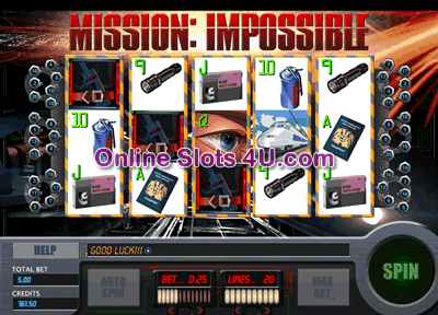 Mission Impossible Slot Game Bonus Game