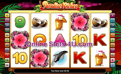 Paradise Riches Slot Game Free Spins