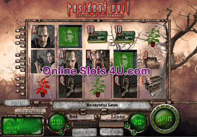 Resident Evil Slot Game Free Spins