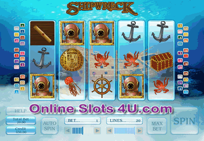 Shipwreck Slot Bonus Game