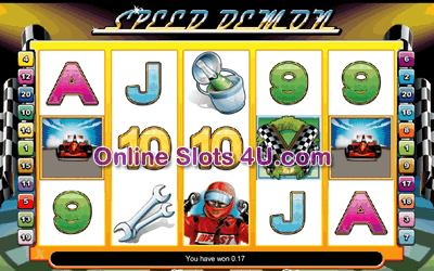 Speed Demon Slot Game Free Spins