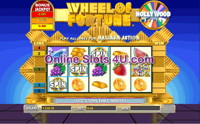 Wheel of Fortune Slot Game Bonus Game