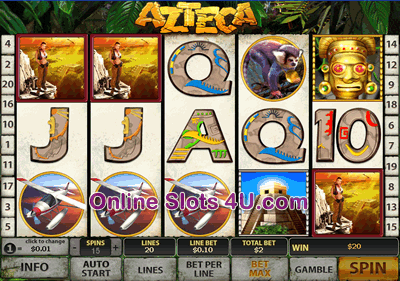 Azteca Slot Game Bonus Game