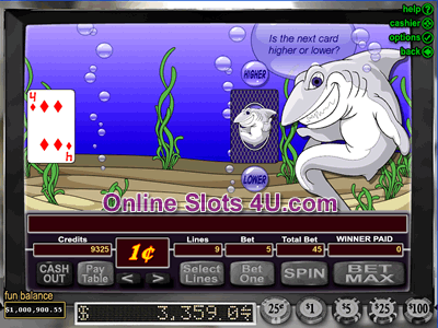The Shark Slot Game Bonus Game