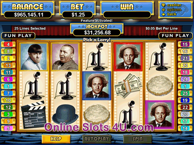 The Three Stooges Slot Game Bonus Game