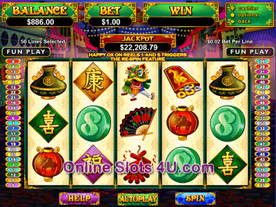 Happy Golden Ox of Happiness Slot Game