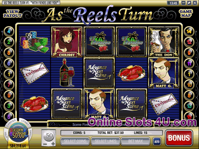 As the Reels Turn Slot Game Slot Machine Bonus Round