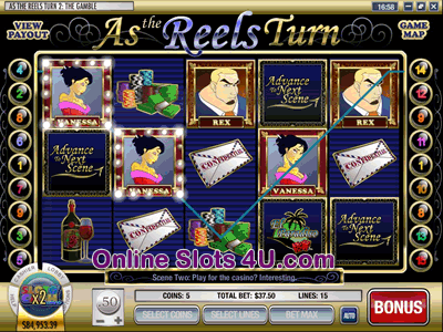 As the Reels Turn 2 Slot Game Reel of Fortune Bonus Round