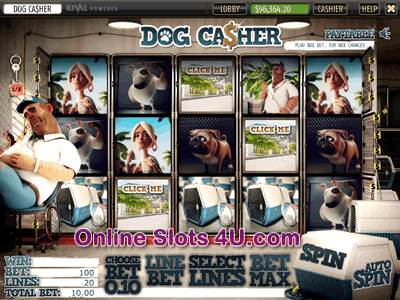 Dog Casher Slot Game Bonus Game