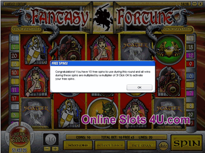 Fantasy Fortune Free Spins
