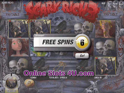Scary Rich 3 Slot Game Bonus Game